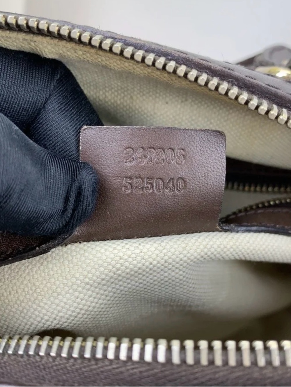 Gucci Tan GG Canvas Duffel with Green and Red Web Stripe - Picture 10 of 11